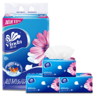 维达(Vinda) 抽纸 M码中号餐巾纸V2182 3层3包