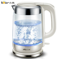 小熊电水壶 1.7L热水壶 烧水壶 304不锈钢 家用高硼硅玻璃 养生壶煮茶器电热水壶 ZDH-A17G5