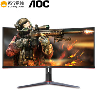 AOC CU34G2X 34英寸曲面电竞带鱼屏
