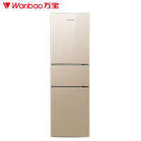 万宝（wanbao）BCD-205SDSN 205升三门三开门冰箱 分类保鲜 节能静音 中门软冷冻 家用直冷小冰箱