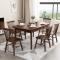 1.2米一桌四椅丨胡桃色