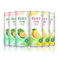 锐澳（RIO）洋酒 鸡尾酒 预调酒3度微醺茶酒2口味330ml*6罐