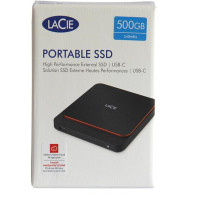 希捷 莱斯LaCie 500GB Type-C/USB3.1 移动固态硬盘（PSSD） 高速便携 小巧美观 （单位：套）