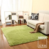 宿舍加厚阳台地毯客厅沙发茶几毯卧室满铺地毯垫简约可水洗ins风_1_39 1×1.2米 茶绿