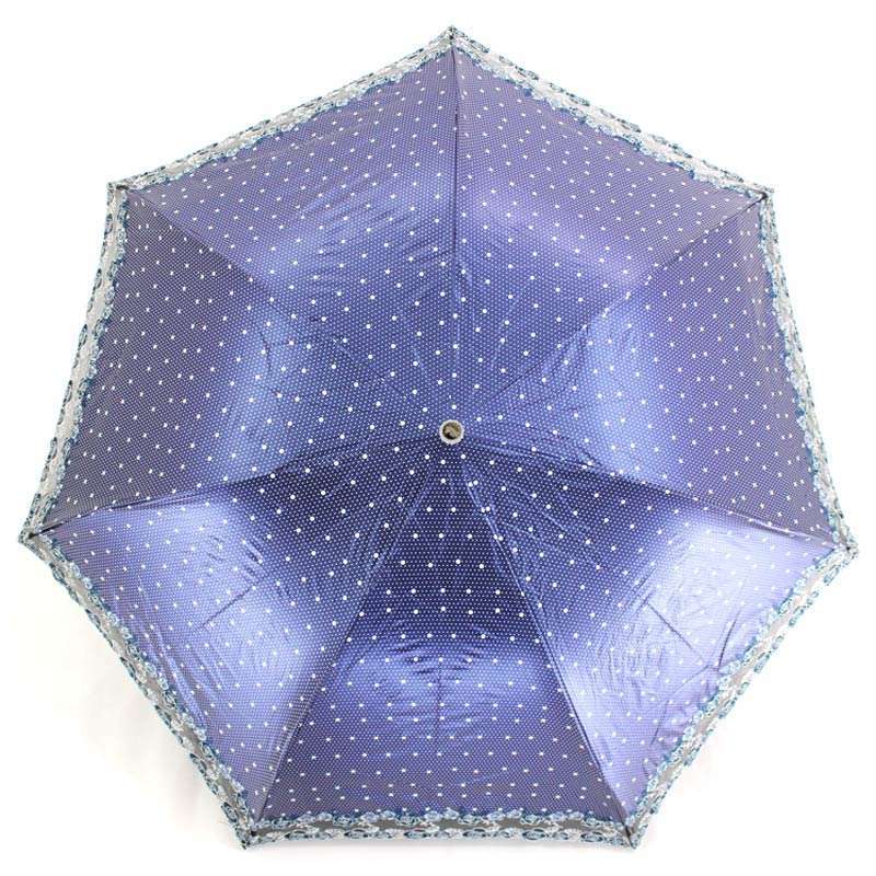 天堂3035e缘定今生镜面彩胶铅笔伞藏青 天堂晴雨用具