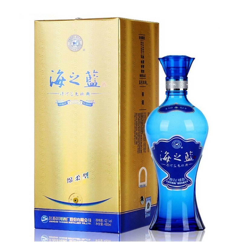 洋河海之蓝42度480ml (6瓶套装)