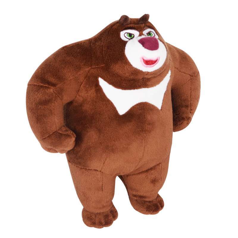 多多堡 熊出没 智能早教玩具熊大挤压 发声玩具djb-311