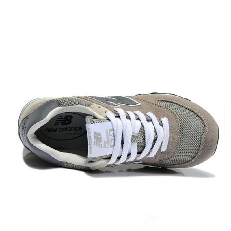 new balance/新百伦 男女鞋nb跑步鞋复古休闲鞋元祖灰ml574vg灰色 39