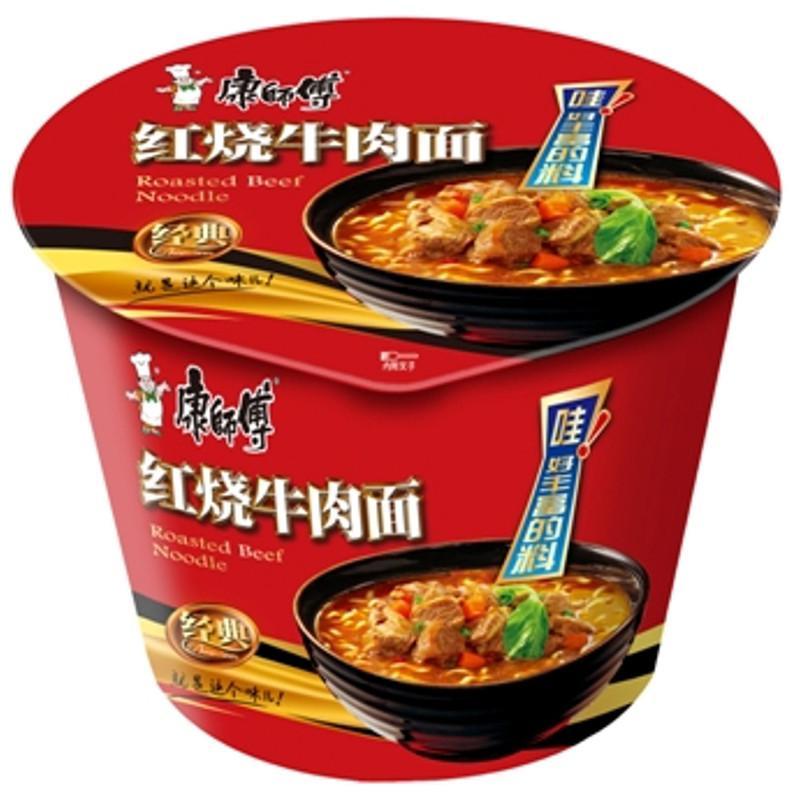 康师傅 红烧牛肉桶面 110g图片