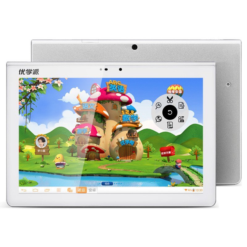诺亚舟优学派u21白色学生平板电脑学习机小学初中高中一对一课本同步