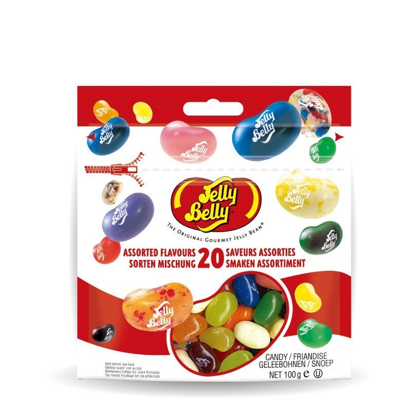 jellybelly吉力贝什锦果味20口味100g袋