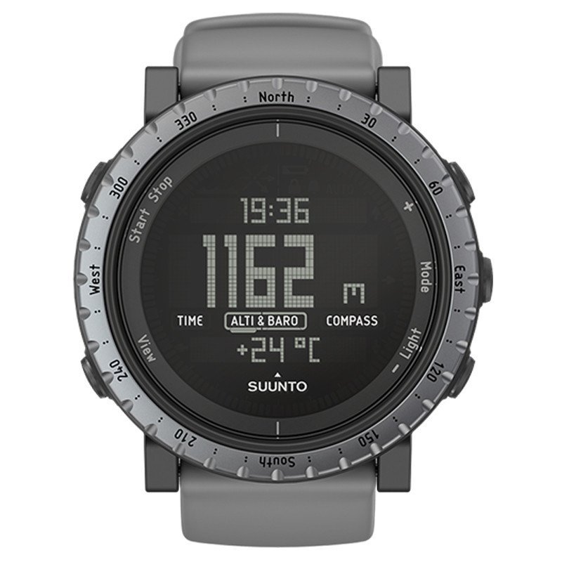 颂拓(suunto)手表 户外运动核心尘黑男表ss020344000