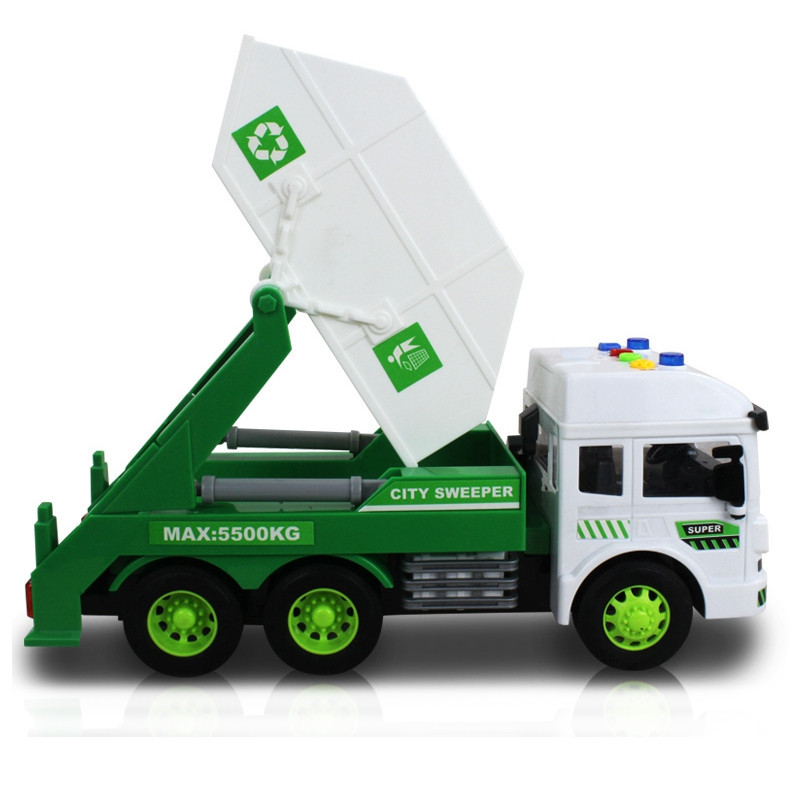 2884会讲故事的城市清扫车中号 宝宝益智模型玩具 儿童玩具汽车3-6岁