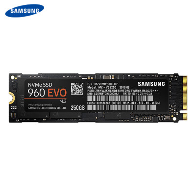 三星(SAMSUNG) 960 EVO 250G M.2 NVMe 固态硬盘