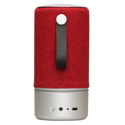 利勃登Libratone（小鸟音响）Zipp金属版 无线音箱/智能音响/蓝牙WIFI音箱/家用移动音响 莓红色