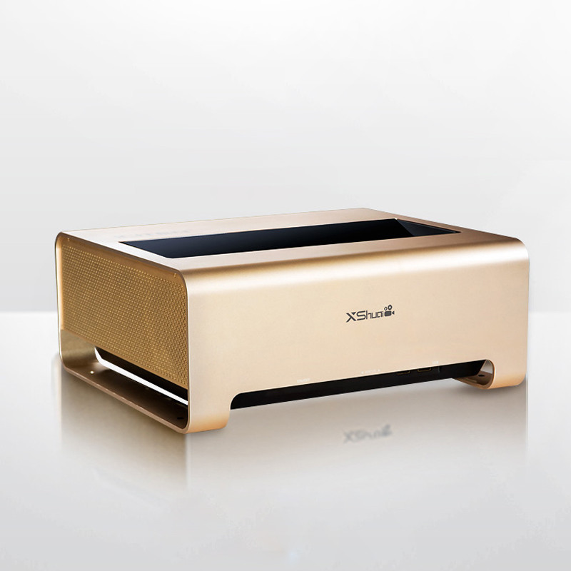 小帅影院(xshuai)海尔小帅影院超短焦投影仪家用微型投影机无线高清