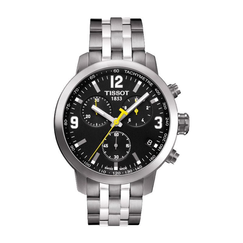 正品原装瑞士tissot天梭手表prc200系列石英t0554171105700黑色表盘
