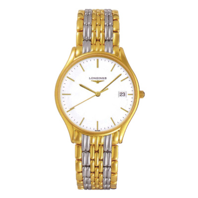 浪琴longines-律雅系列 l4.759.2.12.7 男士石英表