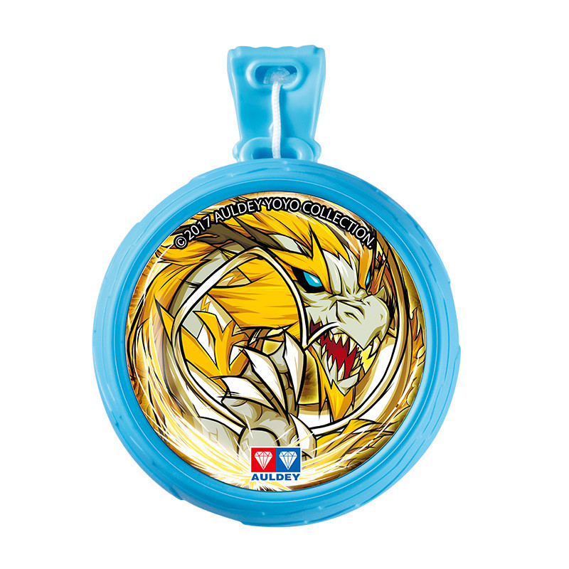 奥迪双钻auldey火力少年王vi悠悠球橡皮外环回旋悠悠球白夜龙677145