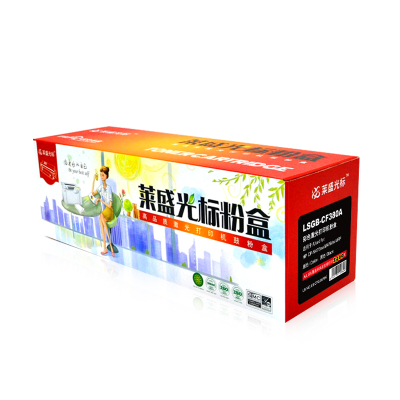 莱盛光标LSGB-CF380A黑色硒鼓适用HPColorLaserJetProMFPM476dw黑色