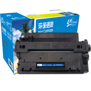 e代 e-CE255A 黑色硒鼓 适用 惠普hp Laserjet P3011/P3015/P3015D/P3015DN 黑色
