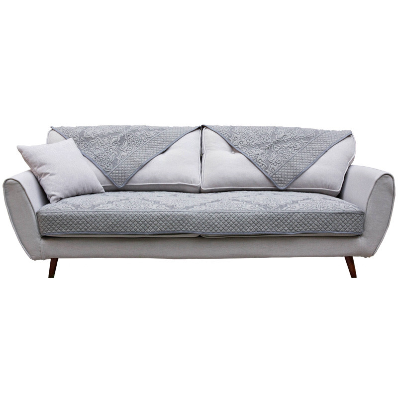 特价monetriver外贸原单全棉绣花素色沙发垫民族风工艺品三人沙发坐垫