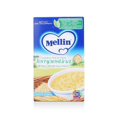 售罄立即进入mellin 美林 婴儿辅食面 圆圈形面仔 320克/盒 品牌直采