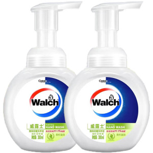 威露士(Walch)泡沫洗手液 按压瓶装抑菌消毒99.9% 泡沫丰富易冲洗