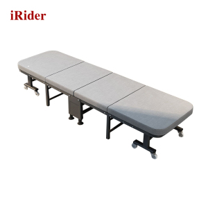 iRider IR1087 四折海绵床折叠床单人床办公室硬板四折折叠床