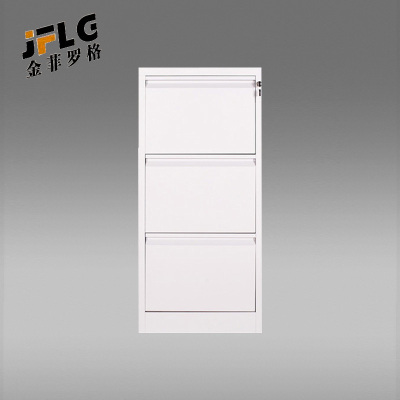 金菲罗格抽屉式档案柜资料柜卡箱带锁柜 三斗卡箱