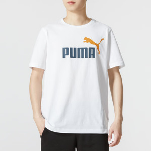 彪马(Puma)男装运动服健身训练潮流时尚舒适透气短袖T恤 847666-35