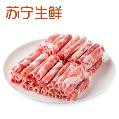 【苏宁生鲜】 庄野牧场羔羊肉片560g 庄野牧场