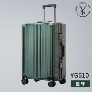 行李箱女20寸多功能密码箱高端拉杆箱铝框旅行箱男登机箱