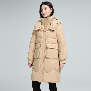 羽绒棉服年冬季新款韩版加厚中长款时尚百搭保暖棉袄棉衣外套