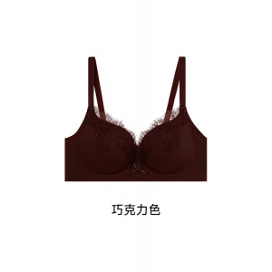 性感无痕胸衣无钢圈内衣女上托聚拢软支撑蕾丝收副乳立体文胸罩