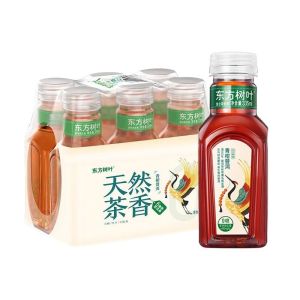 农夫山泉东方树叶335ml装桂花乌龙茶/茉莉花茶青柑普洱无糖茶饮料