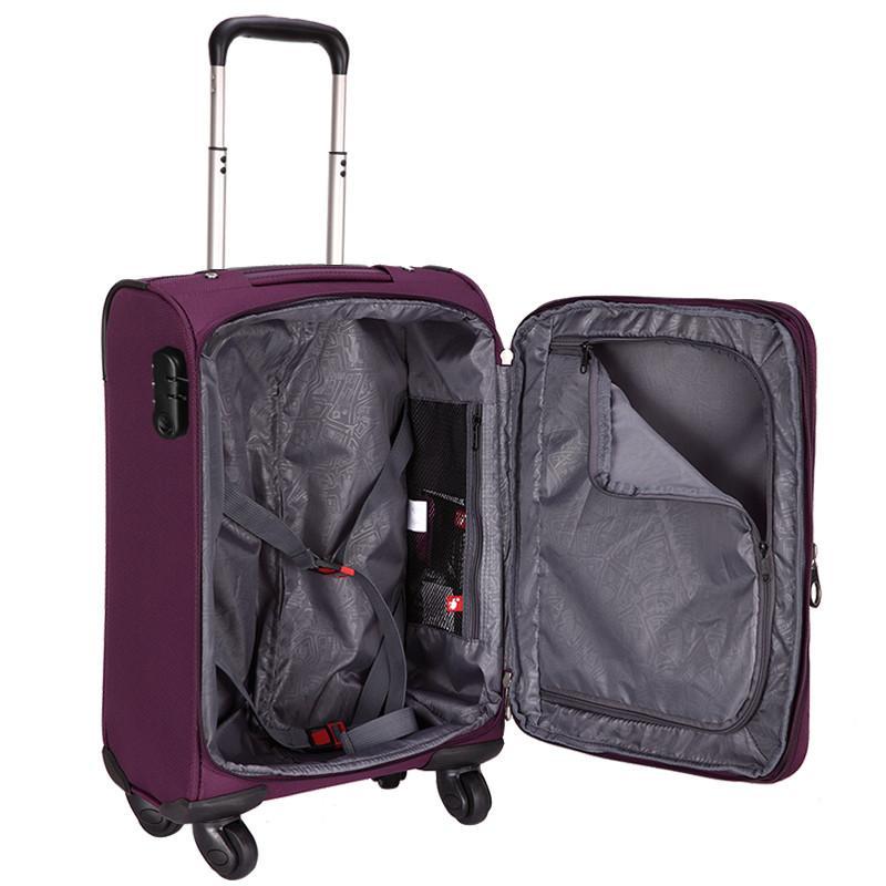 爱华仕新品上市拉杆万向轮旅行箱登机箱拉杆箱男功能箱包行李箱6113