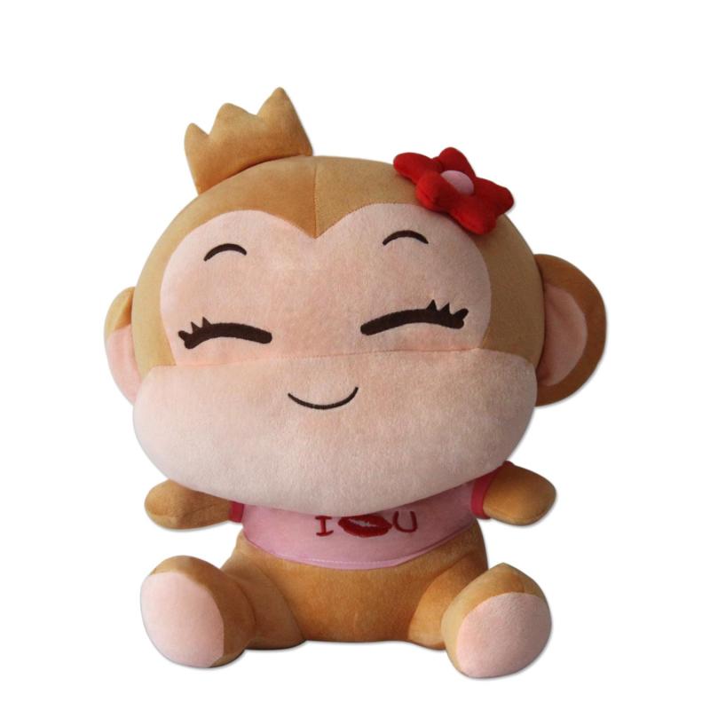 可兰薇 嘻哈猴公仔 大号毛绒玩具 猴子 布娃娃猴子 悠嘻猴玩偶生日