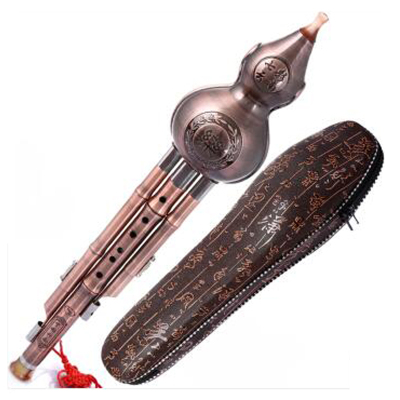 里歌LIGE白铜拉丝降B/C调葫芦丝乐器