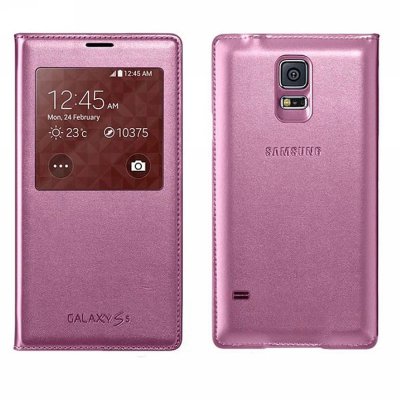 三星(SAMSUNG) Galaxy S5 智能 保护套 手机 皮套 适用G9006 G9008 G9009