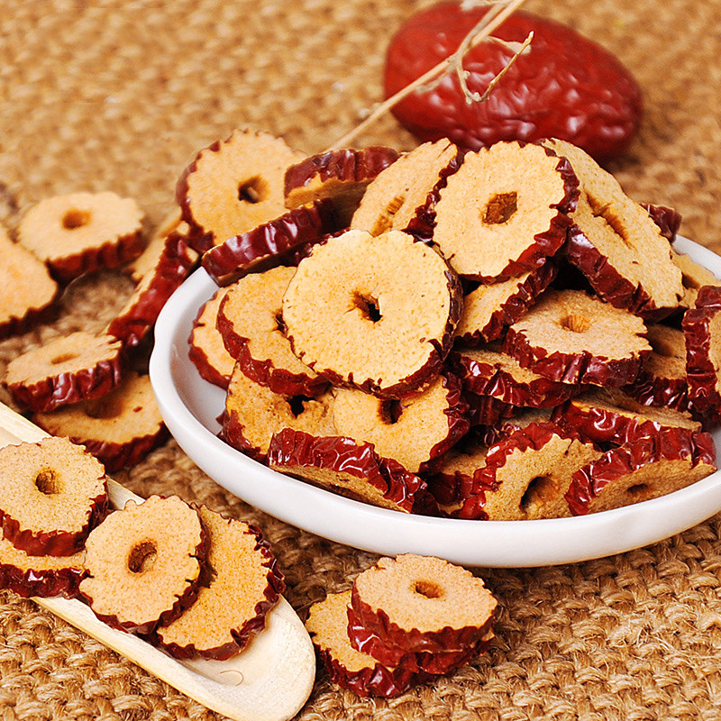 【卿卿雨】500克新疆若羌红枣干枣片 脆红枣片 新疆若羌枣圈酥脆干吃