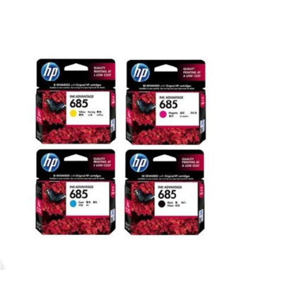 惠普685墨盒HPDeskJet352546154625551555256525四色墨盒套装组合