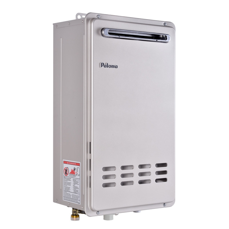 百乐满(paloma)50升室外强排式 中央燃气热水器 jsw90-b507wh 日本