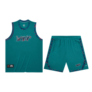 361°运动套装男夏季新款篮球套装休闲运动服
