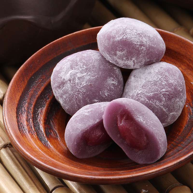 远山农业 地瓜风味麻糬 麻薯 福建龙岩正宗连城紫心地瓜麻薯 250g