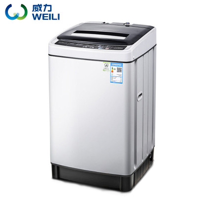 WEILI/威力 XQB60-6039A 6公斤 全自动洗衣机 波轮洗衣机 高效电机纳米抗菌 透明灰