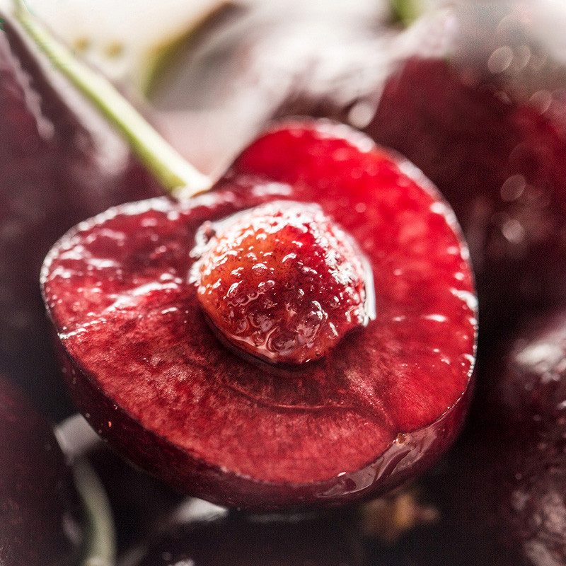 七果果 山东红灯樱桃5斤装 果径28mm以上大果 大樱桃 新鲜水果 产地