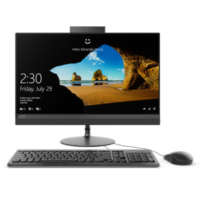 联想（Lenovo）AIO 520-22 致美一体机电脑（I3-6006u 4G 1T 集显 w10黑色）