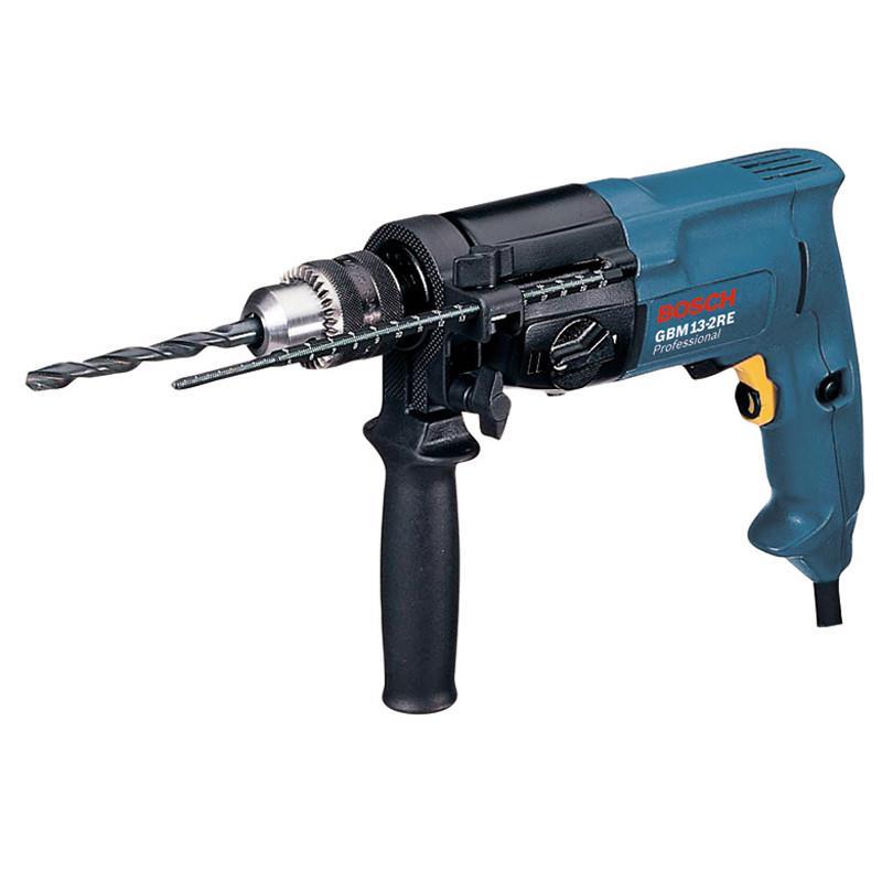博世bosch手电钻gbm13-2re电动工具正反调速专业(低速)多功能