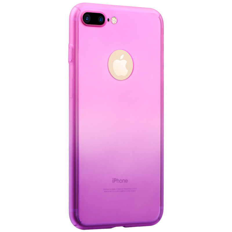酷猫 苹果7plus手机壳新款创意渐变保护套 iphone7 plus手机外壳全包